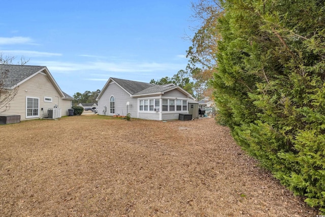 6716 Wisteria Dr, Myrtle Beach, SC 29588 - exterior space with cooling unit