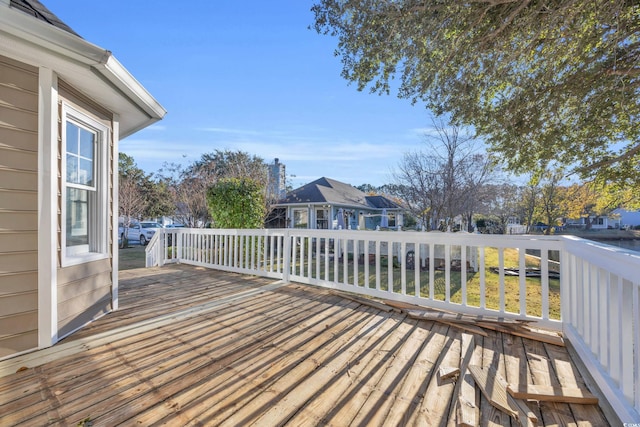 view of deck