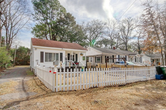 view of front of house