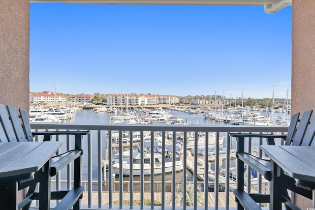 4609 Lightkeepers Way Unit 11J, Little River, SC 29566 - balcony featuring a water view