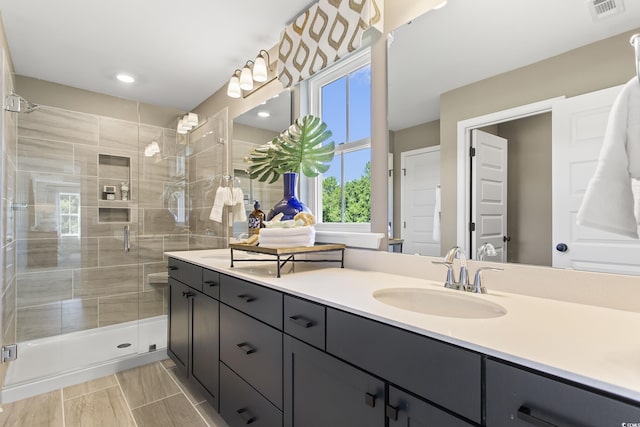 4023 Bucolic Loop, Myrtle Beach, SC 29588 - full bath with a shower stall and vanity