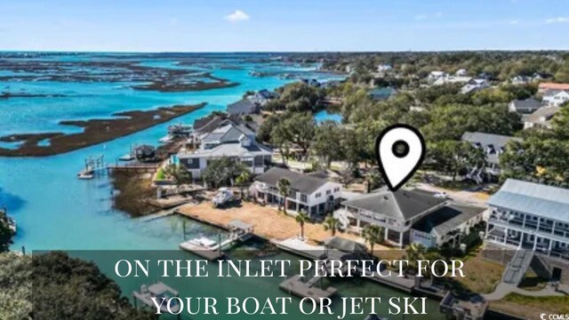 3545 Marion Ln, Murrells Inlet, SC 29576 - bird's eye view of a nearby body of water