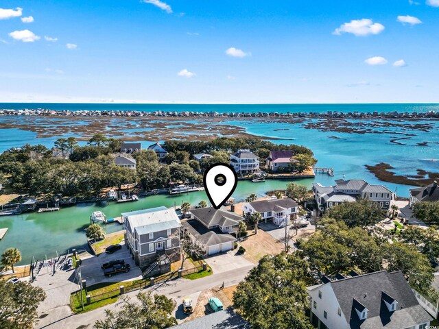 3545 Marion Ln, Murrells Inlet, SC 29576 - drone / aerial view of a nearby body of water