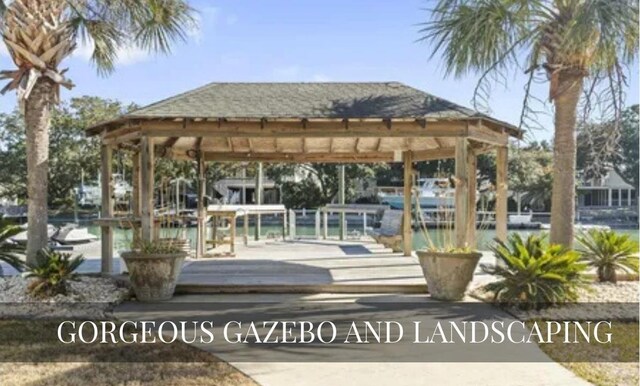 3545 Marion Ln, Murrells Inlet, SC 29576 - view of community with a gazebo