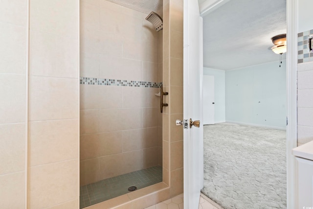 3545 Marion Ln, Murrells Inlet, SC 29576 - bathroom with a tile shower