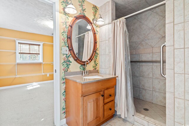 3545 Marion Ln, Murrells Inlet, SC 29576 - bathroom with a shower stall and vanity