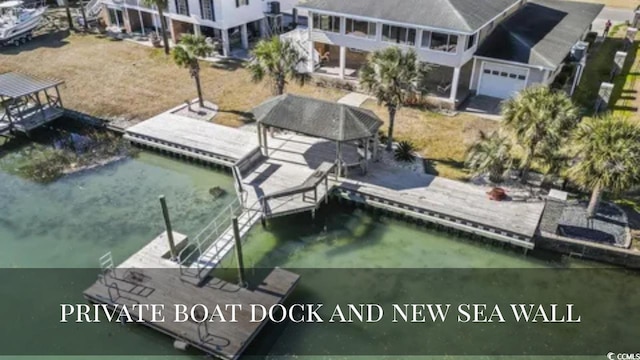 3545 Marion Ln, Murrells Inlet, SC 29576 - dock with a water view