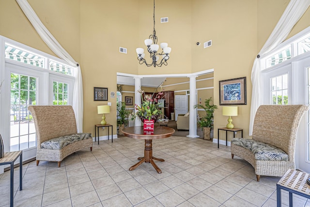 view of community lobby