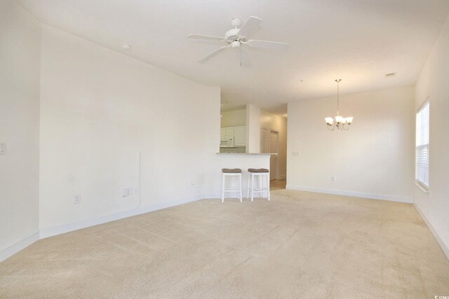 unfurnished sunroom with a water view