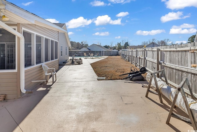 view of patio