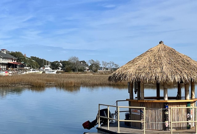 81 Delray Dr Unit 2-C, Murrells Inlet, SC 29576 - dock area with a water view