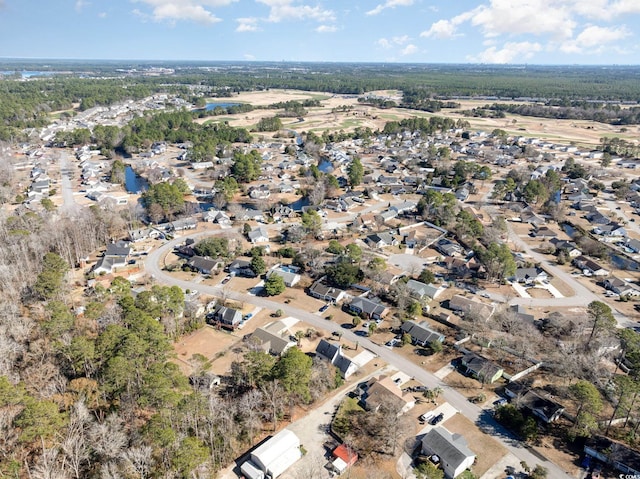 aerial view