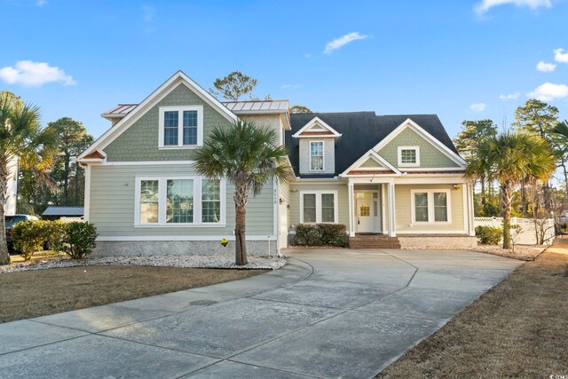 view of craftsman-style house