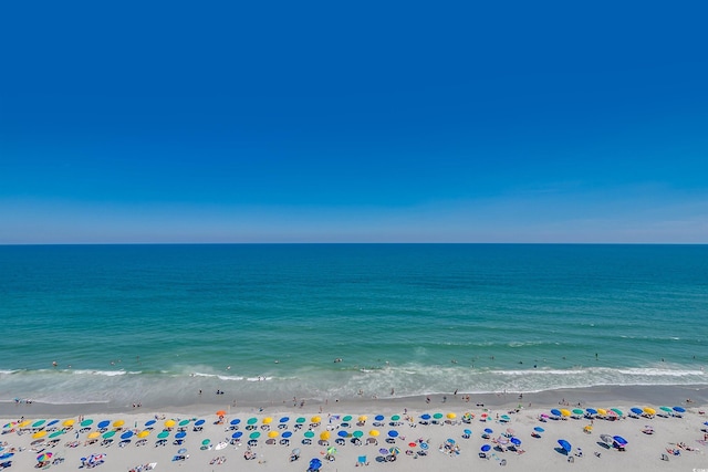 water view featuring a view of the beach