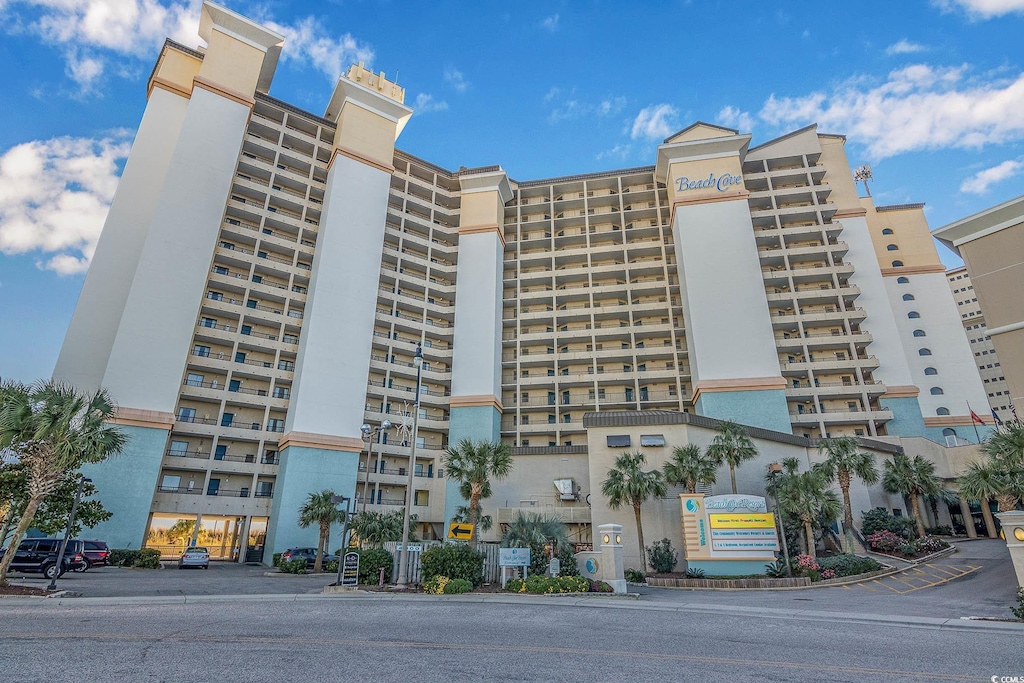 4800 S Ocean Blvd Unit 710, North Myrtle Beach, SC 29582 - view of building exterior