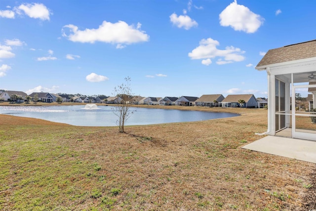 property view of water