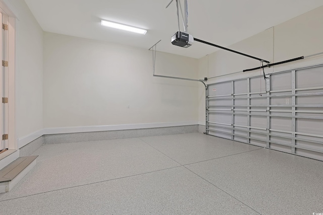 822 Farrow Pkwy, Myrtle Beach, SC 29577 - garage featuring a garage door opener and baseboards