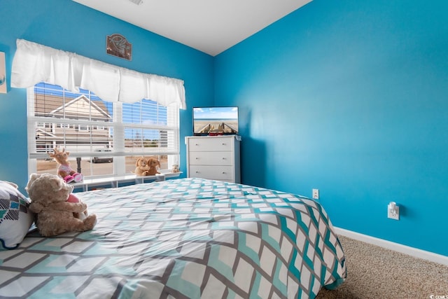 unfurnished bedroom featuring carpet