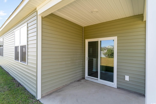 exterior space featuring a patio