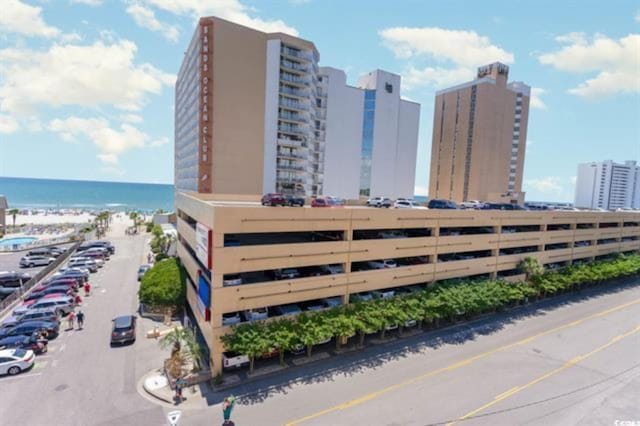 9550 Shore Dr Unit 1721, Myrtle Beach, SC 29572 - view of building exterior with a water view and a city view