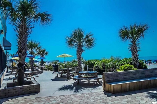 9550 Shore Dr Unit 1721, Myrtle Beach, SC 29572 - view of community with a patio area and outdoor dining area