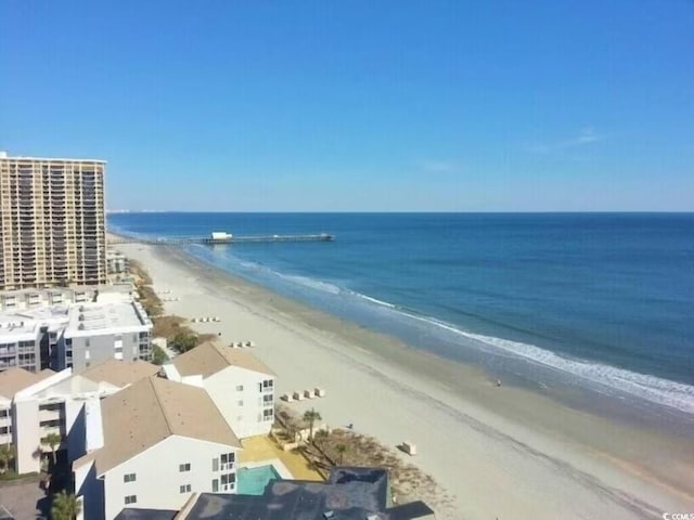9550 Shore Dr Unit 1721, Myrtle Beach, SC 29572 - water view with local beach
