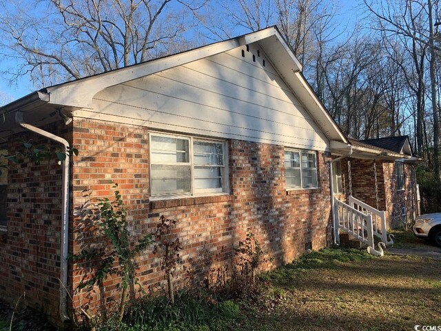 view of property exterior