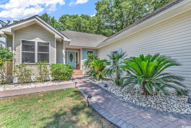 view of ranch-style home