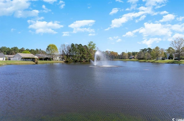 property view of water