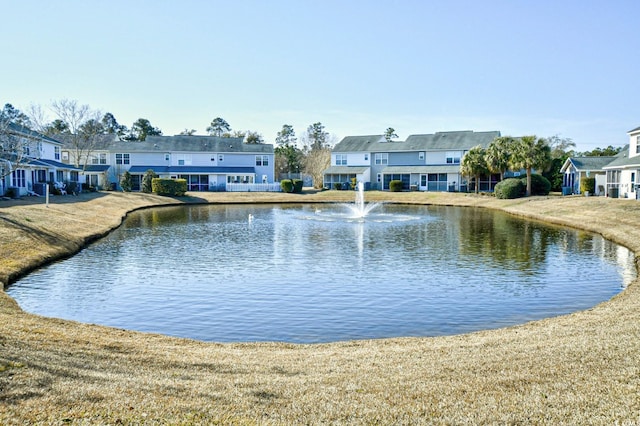 water view with nearby suburban area