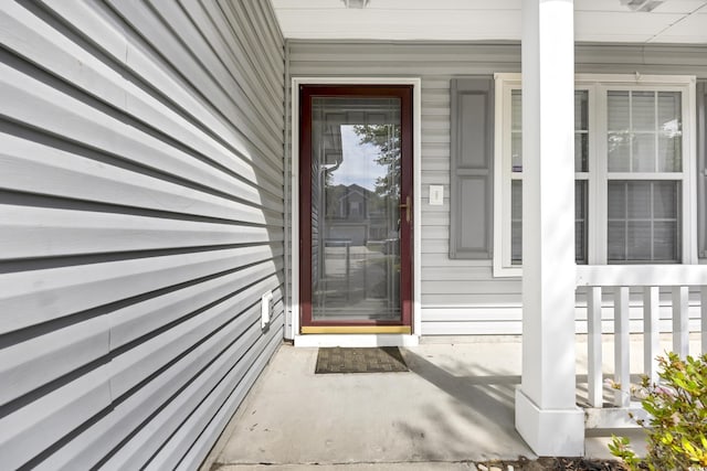 view of entrance to property