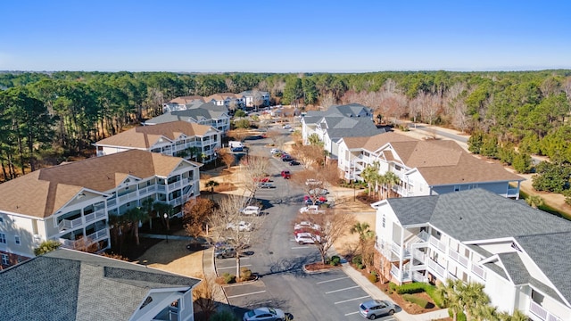 5825 Catalina Dr Unit 332, North Myrtle Beach, SC 29582 - aerial view of residential area featuring a forest