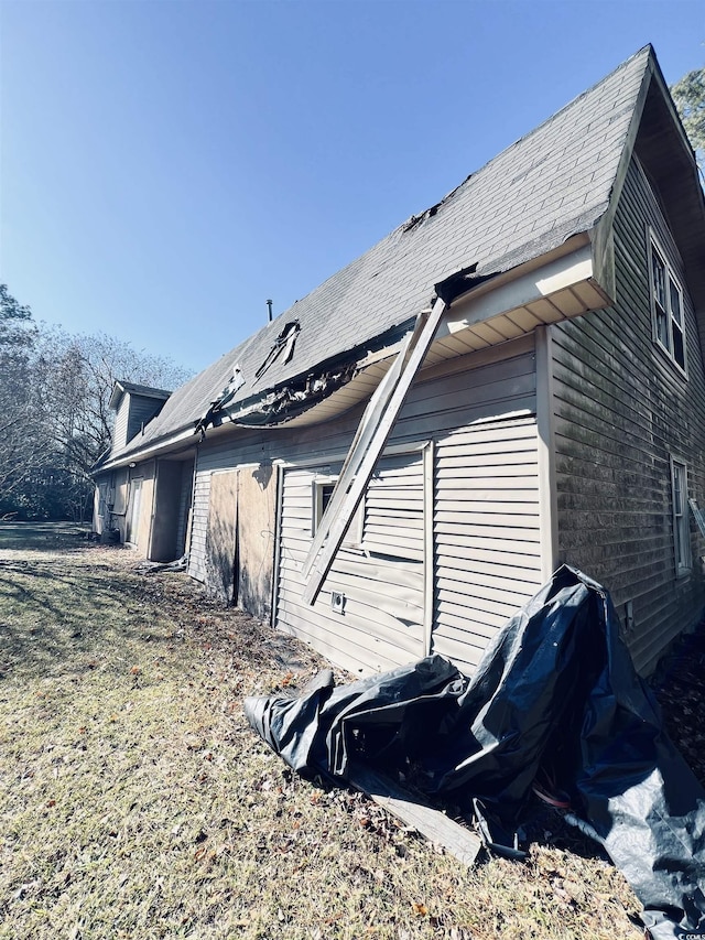 view of property exterior