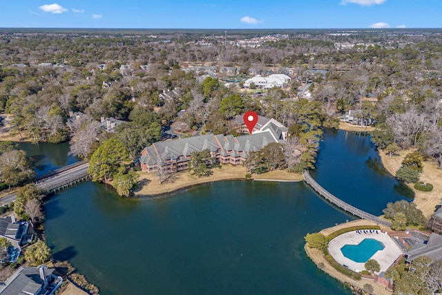108 Rothbury Cir Unit 207, Myrtle Beach, SC 29572 - view of property location featuring a large body of water and a pool area