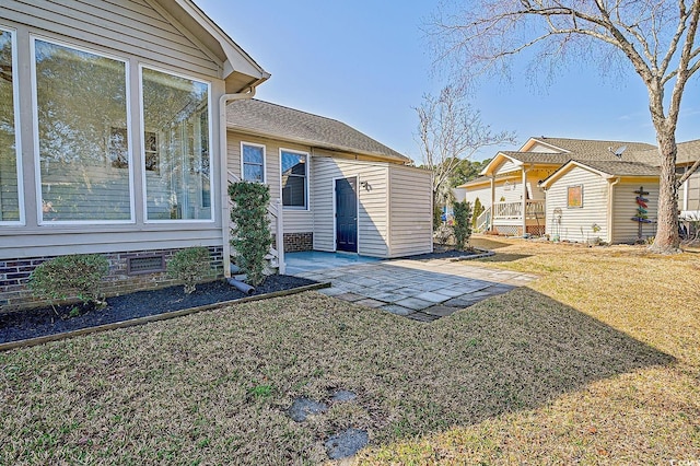 exterior space featuring a patio