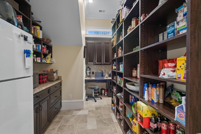 view of pantry