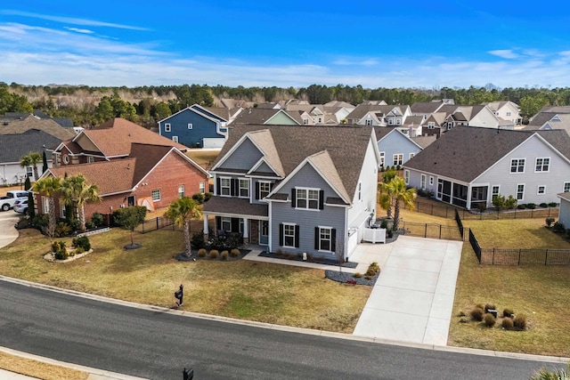 view of front of house with a front yard