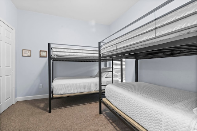 bedroom featuring carpet floors