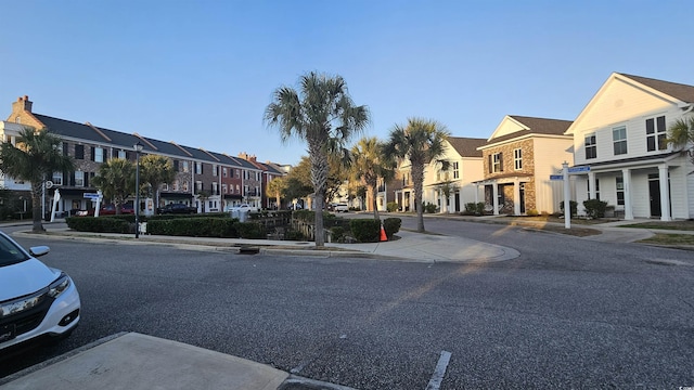 view of road