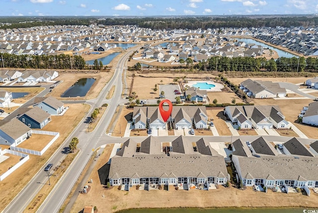 801 San Marco Ct Unit C, Myrtle Beach, SC 29579 - aerial view of residential area featuring a nearby body of water