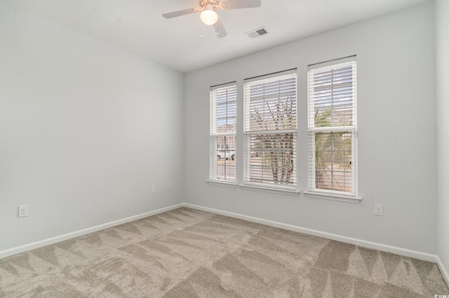 156 Parmelee Dr Unit B, Murrells Inlet, SC 29576 - carpeted empty room with healthy amount of natural light, a ceiling fan, and baseboards
