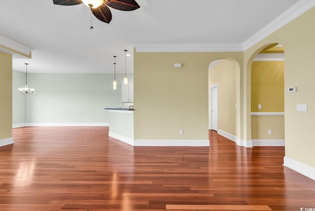 249 Venice Way Unit 3301, Myrtle Beach, SC 29577 - kitchen with an inviting chandelier, sink, decorative light fixtures, stainless steel appliances, and white cabinets