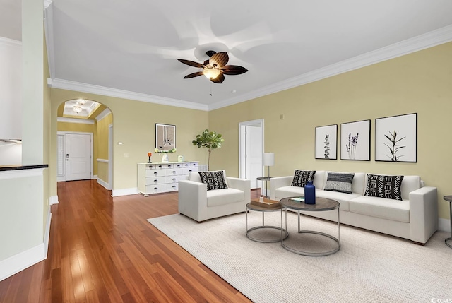 249 Venice Way Unit 3301, Myrtle Beach, SC 29577 - unfurnished room with hardwood / wood-style floors, crown molding, and ceiling fan with notable chandelier