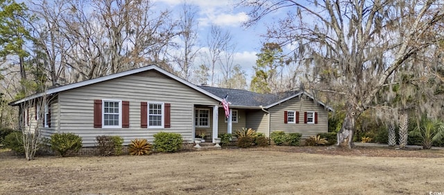 view of ranch-style house