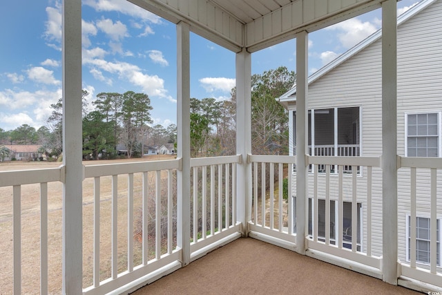 130 Lazy Willow Ln Unit 204, Myrtle Beach, SC 29588 - view of unfurnished sunroom