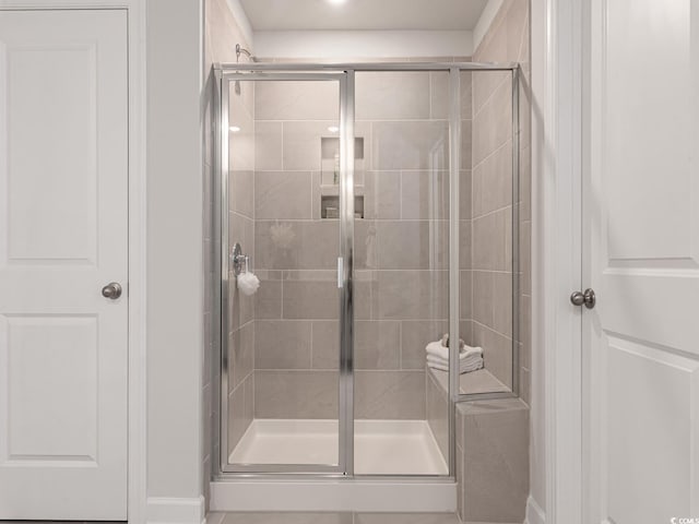 full bath with a stall shower