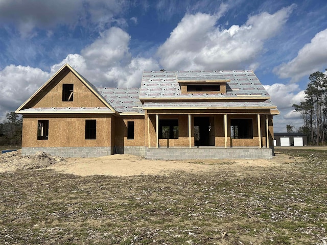 view of rear view of house