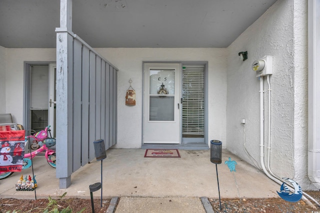 view of property entrance