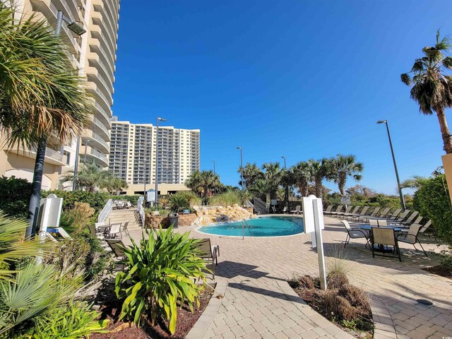 8500 Margate Cir Unit 1604, Myrtle Beach, SC 29572 - pool featuring a patio area