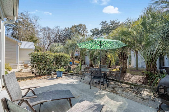 view of patio